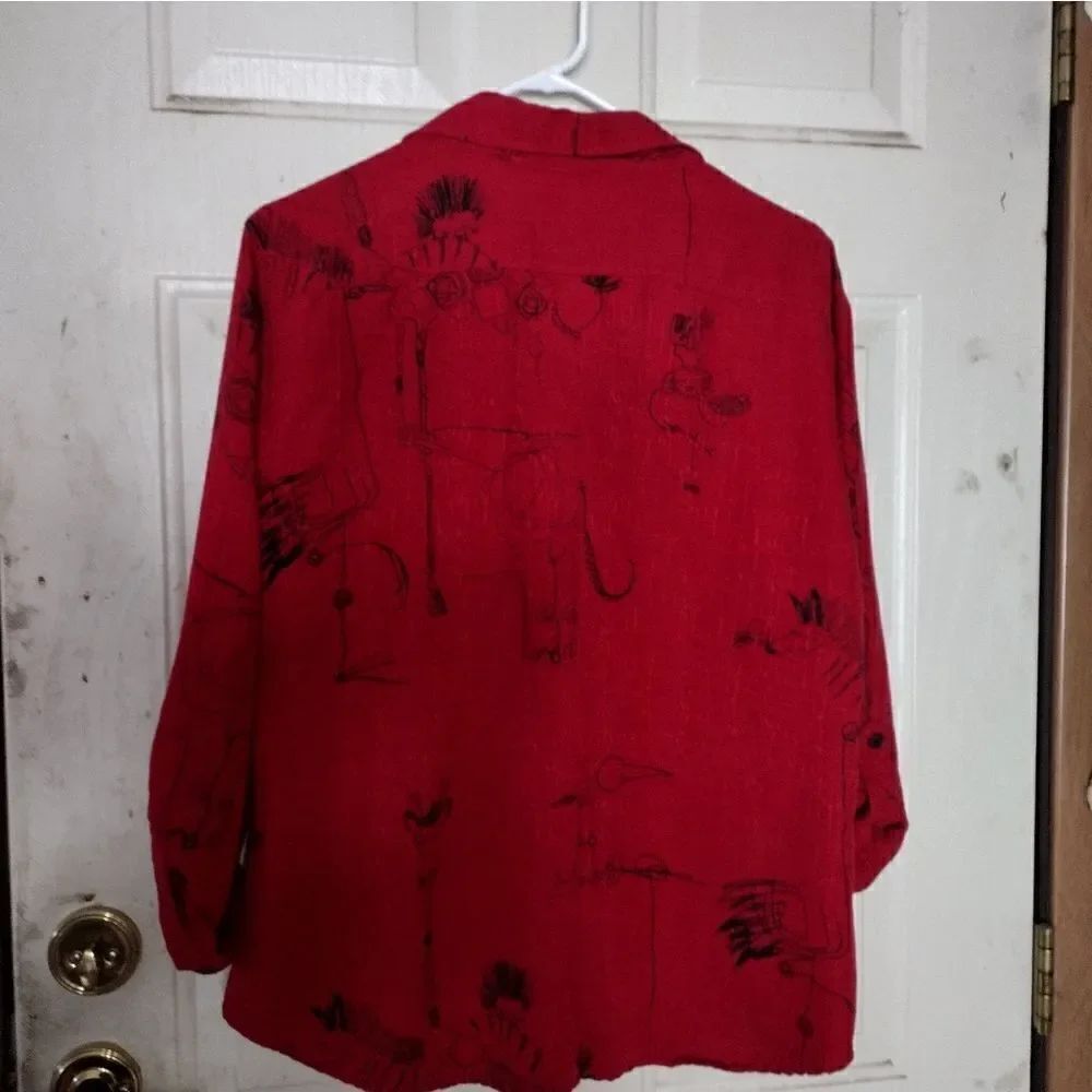 Chico's silk top  - Picture 2 of 9